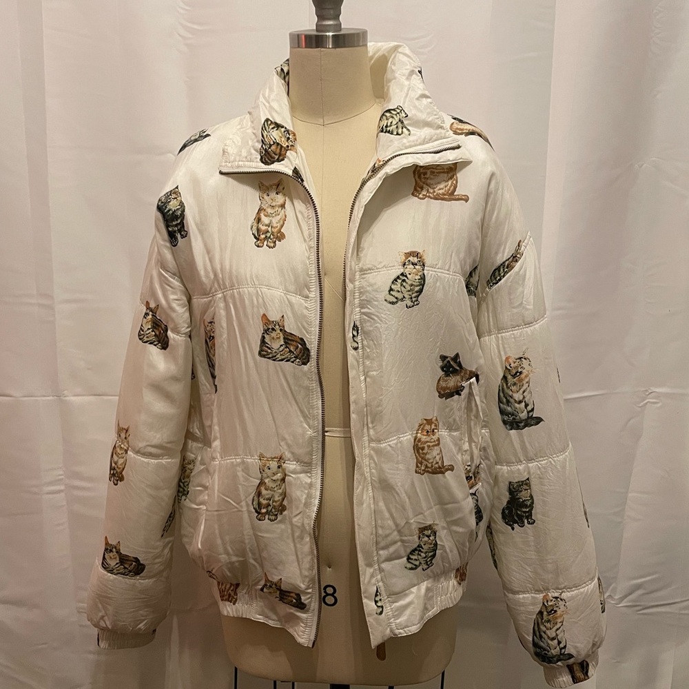 Vintage cat jacket